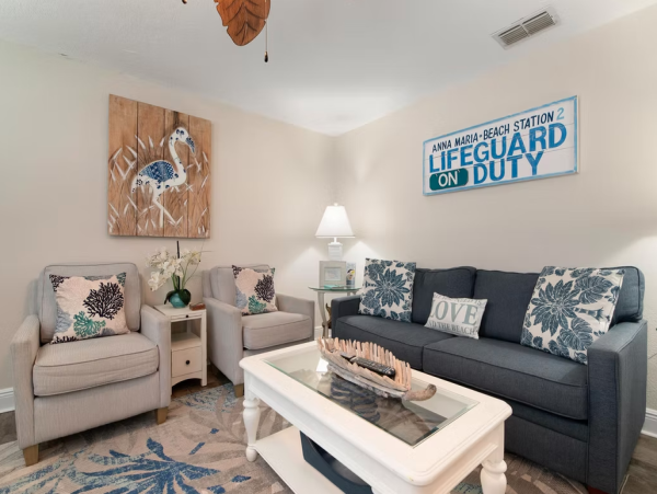 Charming Beach Retreat in Holmes Beach with Private Pool